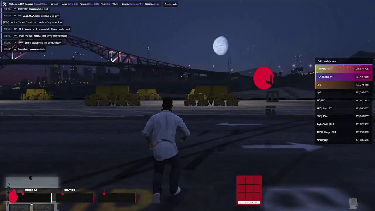 GTA RP DRIFTING & SERVER JUMPING - GTA V