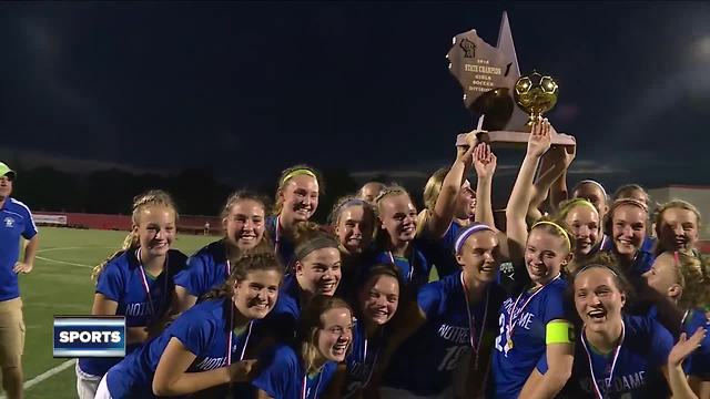 Notre Dame wins D3 girls state soccer title