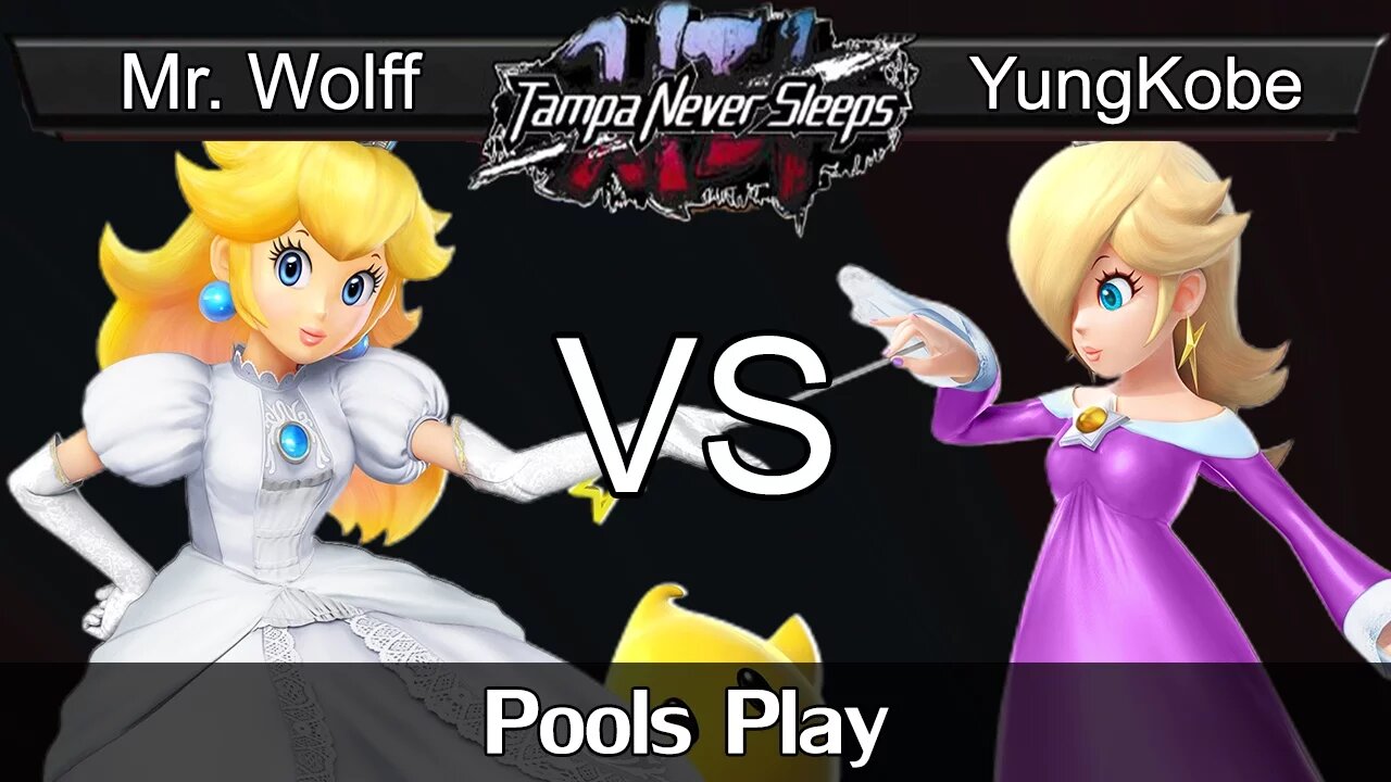 Mr. Wolff (Peach) vs. YungKobe (Rosalina) - Pools Play - TNS 6