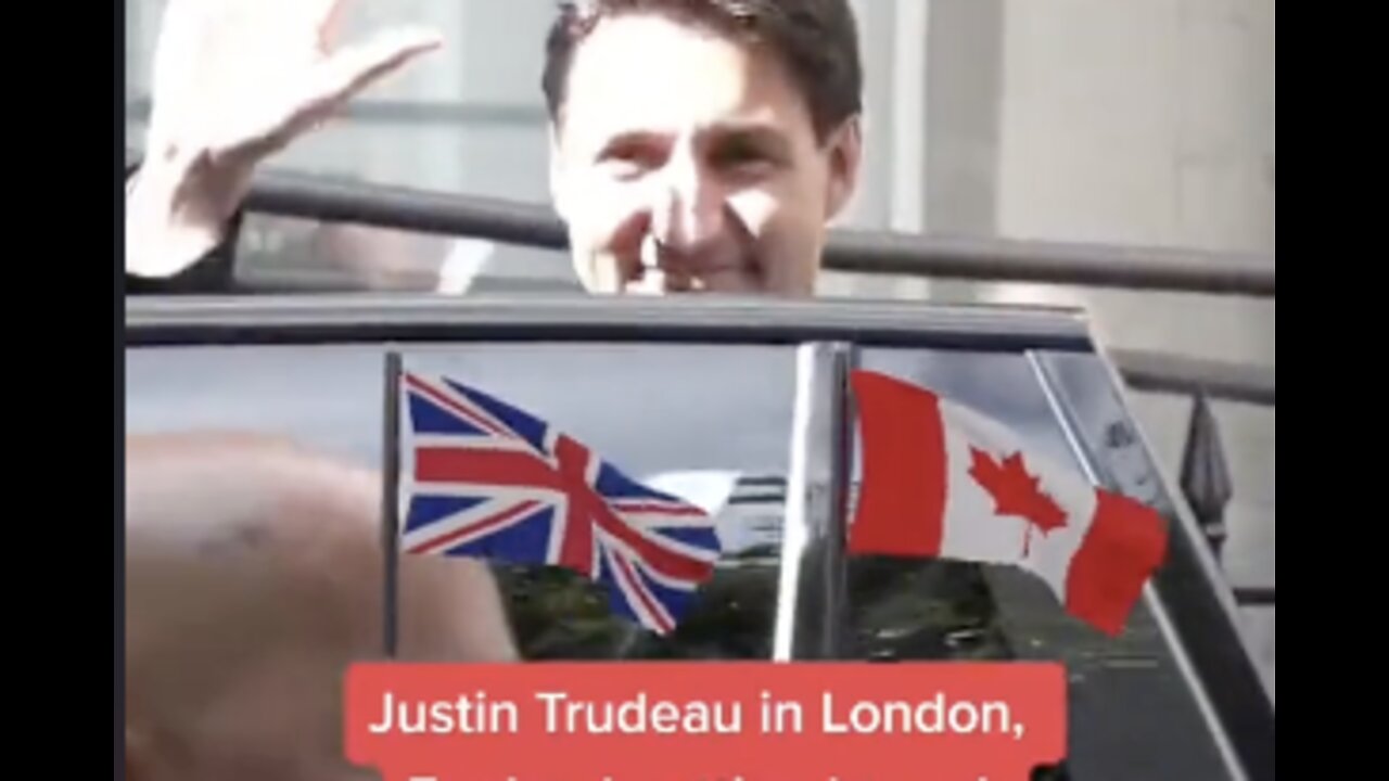 Trudeau in London Receiving Jeers and Boos