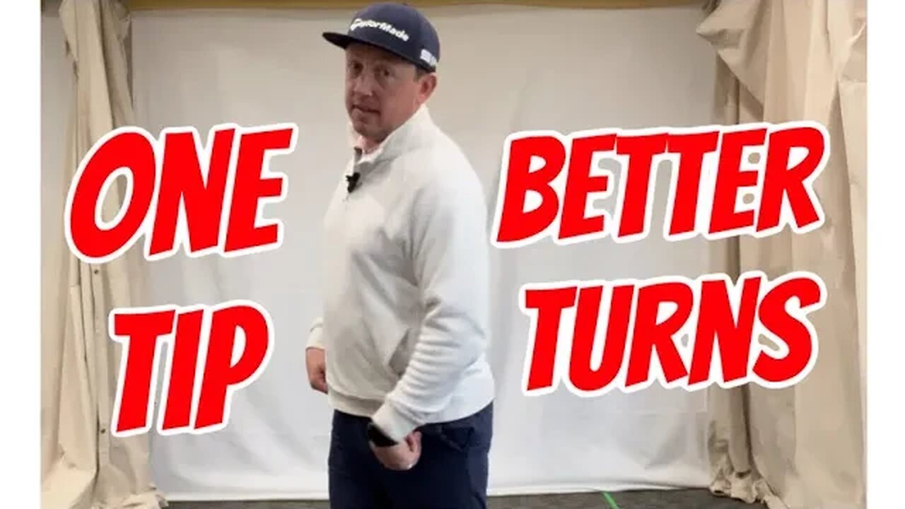 One tip for better turns! #golfswing #golf #golfswingtips #golfer #golftips