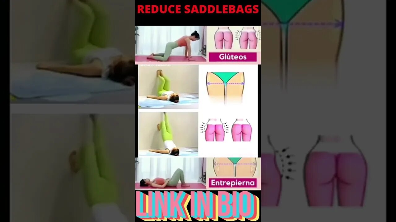 REDUCE SADDLEBAGS || Thigh Workout || #tighworkout #shorts