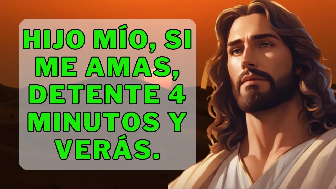 ✝️Si amas a Jesús, no te saltes 💕Mensaje de Dios hoy💕Mensaje de Dios para mí hoy💕