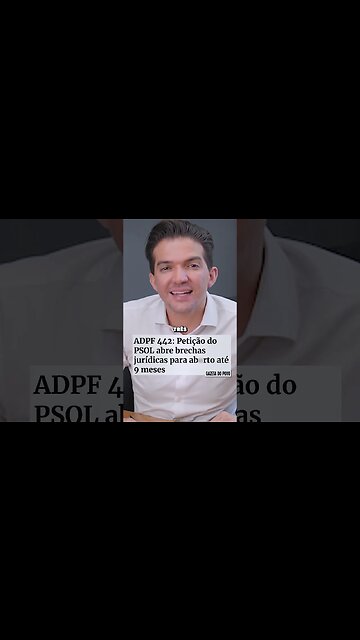 Não podemos deixar o Brasil ser vítima desse desastre. #shorts #abortolegal #conservador #direita