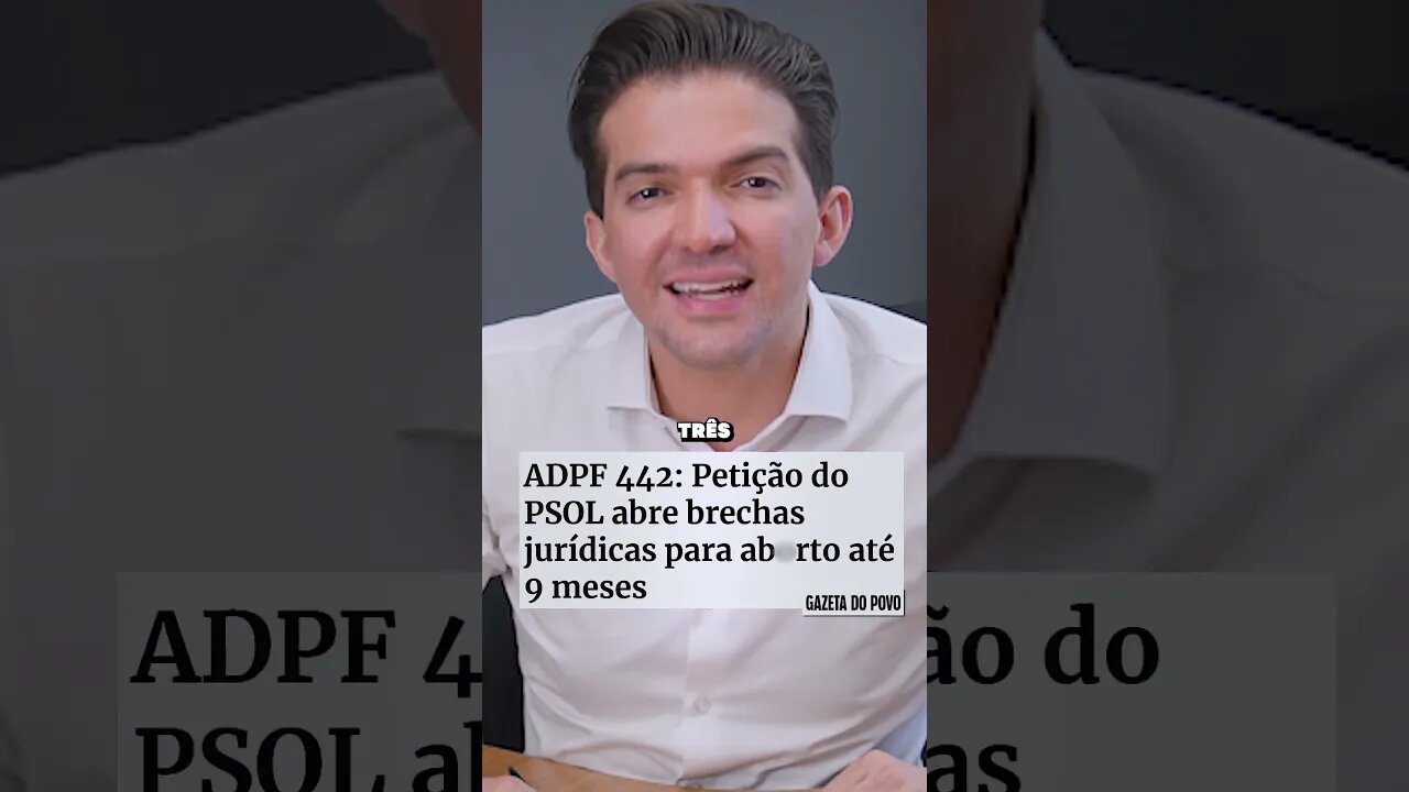 Não podemos deixar o Brasil ser vítima desse desastre. #shorts #abortolegal #conservador #direita