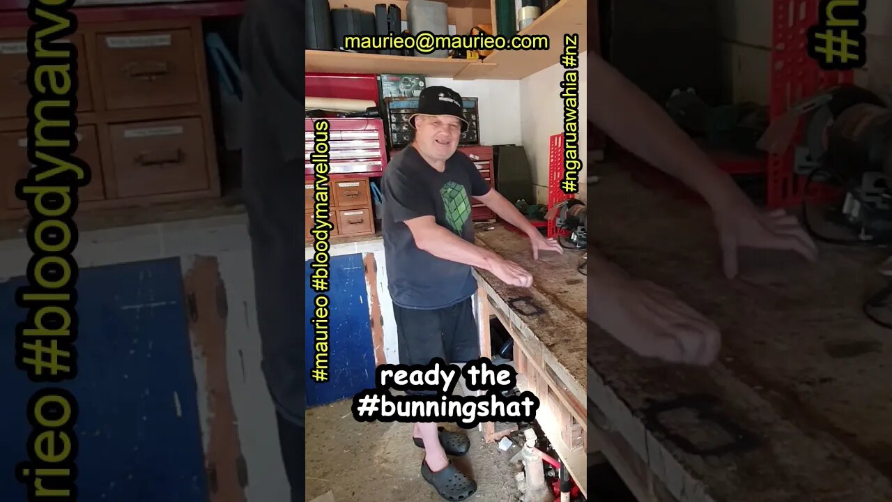 #maurieo #shorts READY THE BUNNINGS HAT
