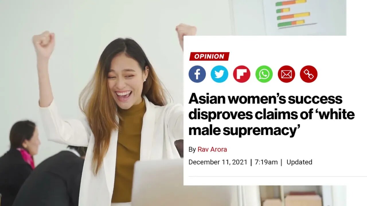 #Asianwomen’s success disproves claims of ‘white male supremacy’