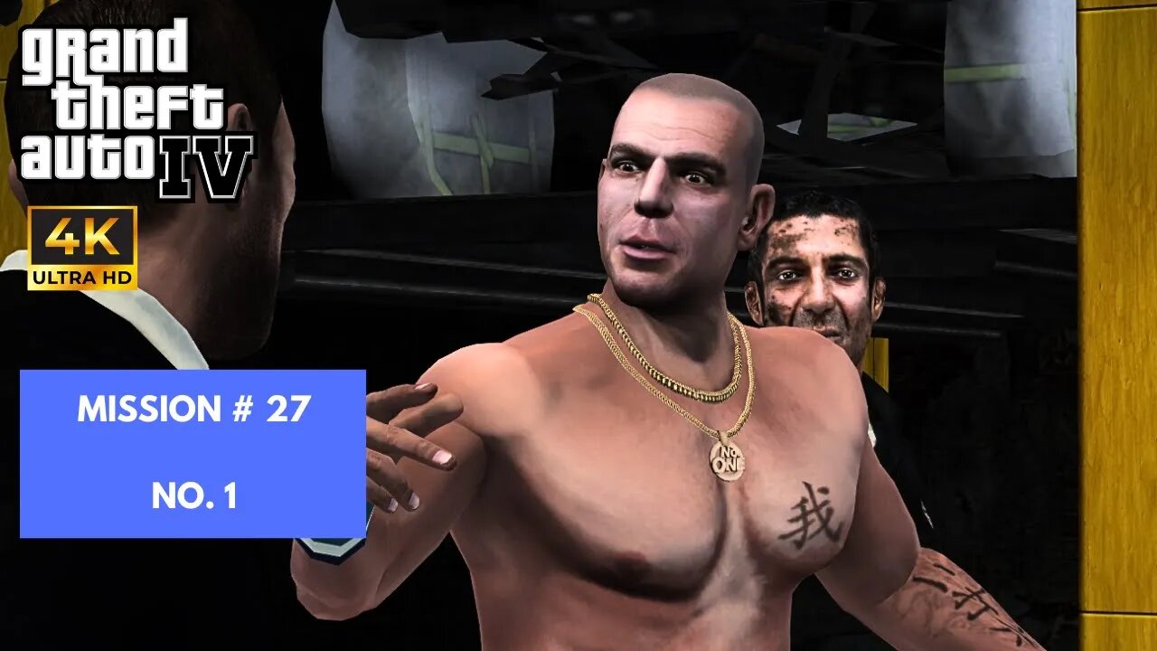 Grand Theft Auto IV | Mission - No. 1 | 4K PC Gameplay