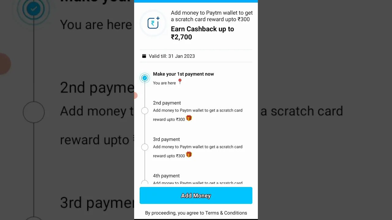 Paytm cash youtube shorts #youtube #shorts