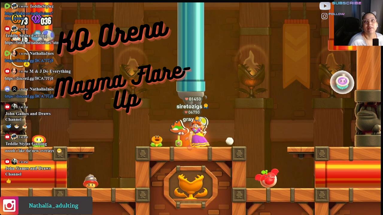 Super Mario Wonder: KO Arena Magma Flare Up