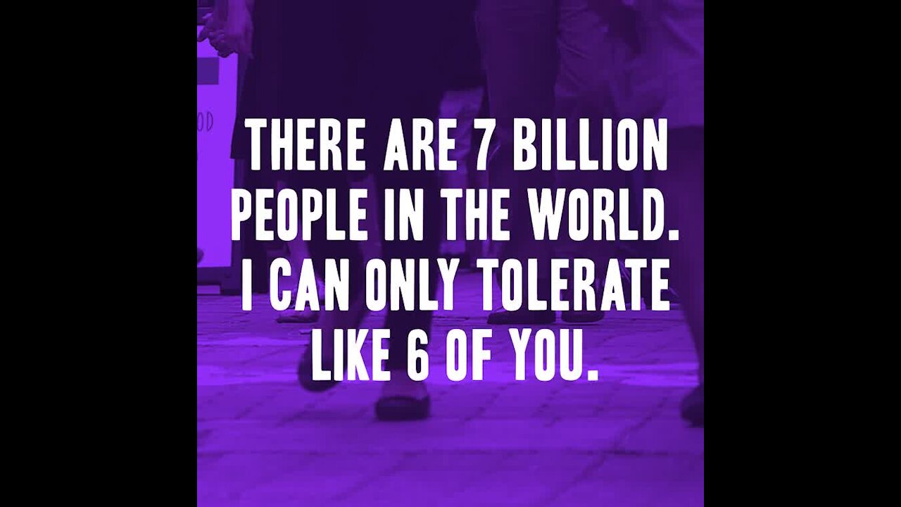 There are 7 billion people... [GMG Originals]