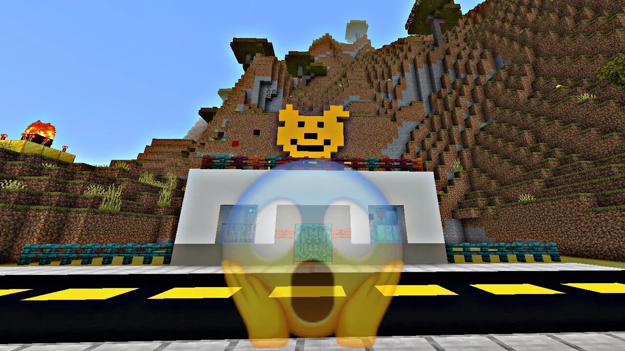 Found something SCARY on Minecraft!!