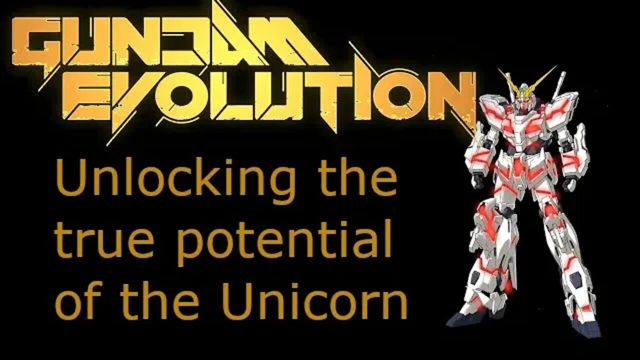 Gundam Evolution - The True Potential of the Unicorn Gundam