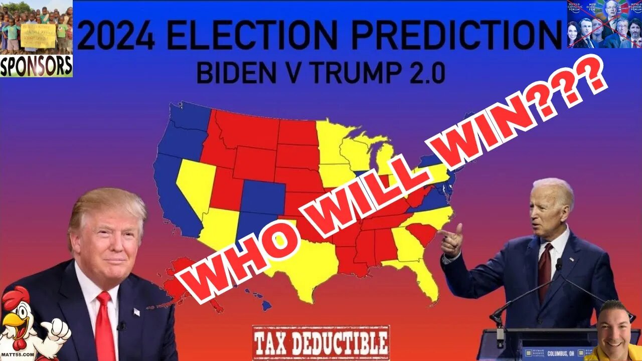 2024 TRUMP OR BIDEN: WHO WILL WIN???