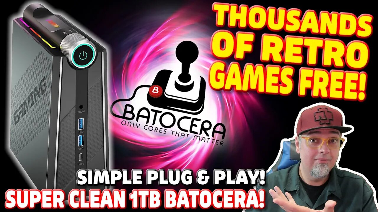 Thousand Of RETRO Games For FREE! Batocera Super Clean 1TB On A POWERFUL Mini PC!