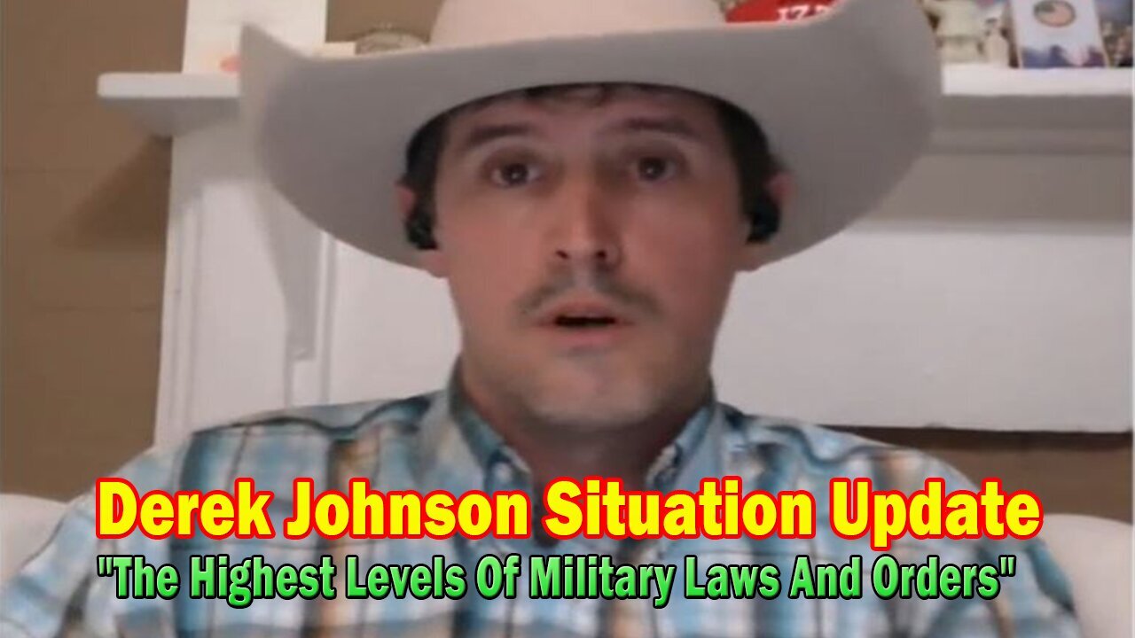 Derek Johnson Situation Update Nov 9: "The Highest Levels Of Military Laws And Orders"