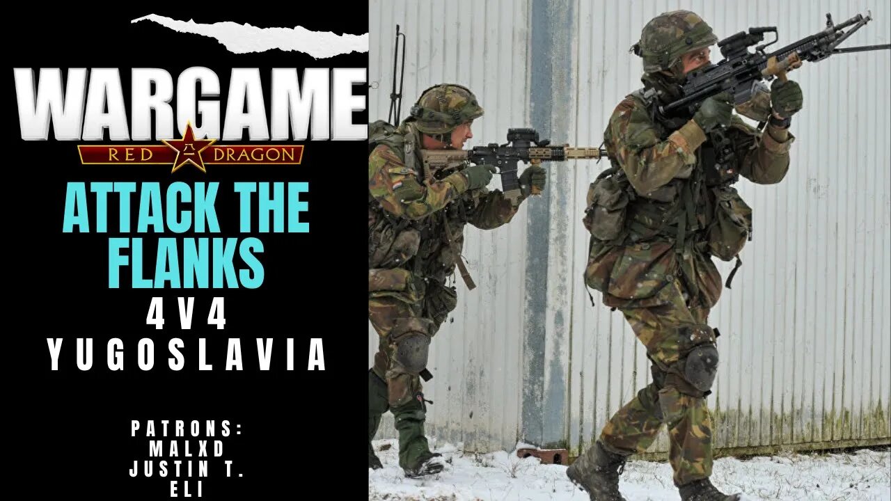 Attack The Flanks | Wargame Red Dragon Multiplayer