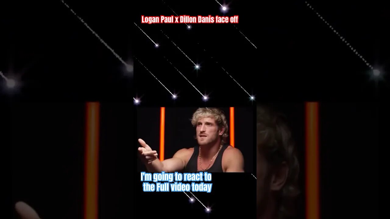 #loganpaul goes face 2 face with #dillon at #dazn boxing conference 😂
