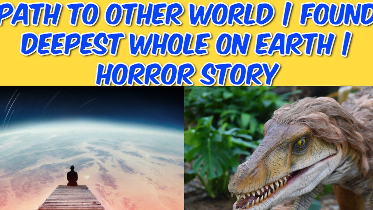 Path To Other World | Found Deepest Whole on Earth | Creepypasta | Horror Story