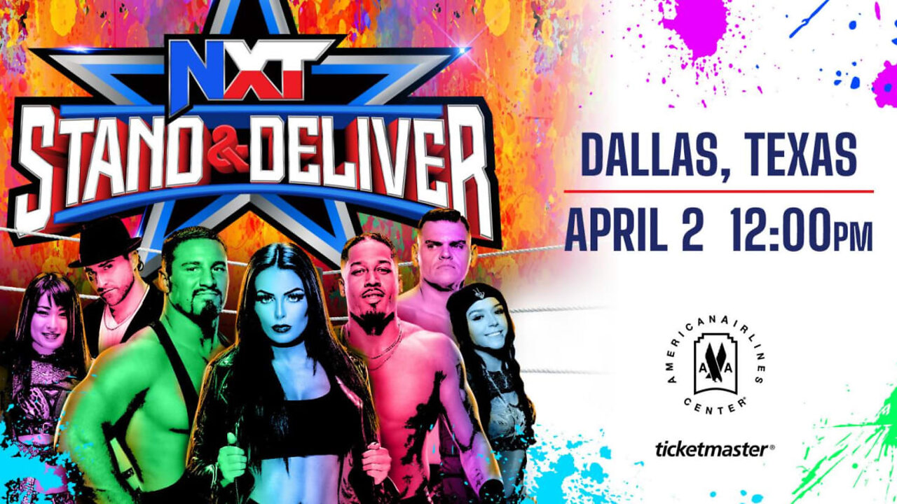 NXT STAND & DELIVER 2022 : GET HYPED