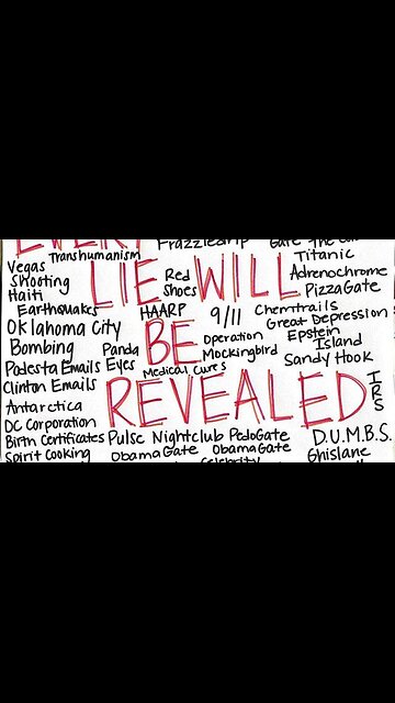 WHO ARE THESE PEOPLE ON TELEVISION THEN?