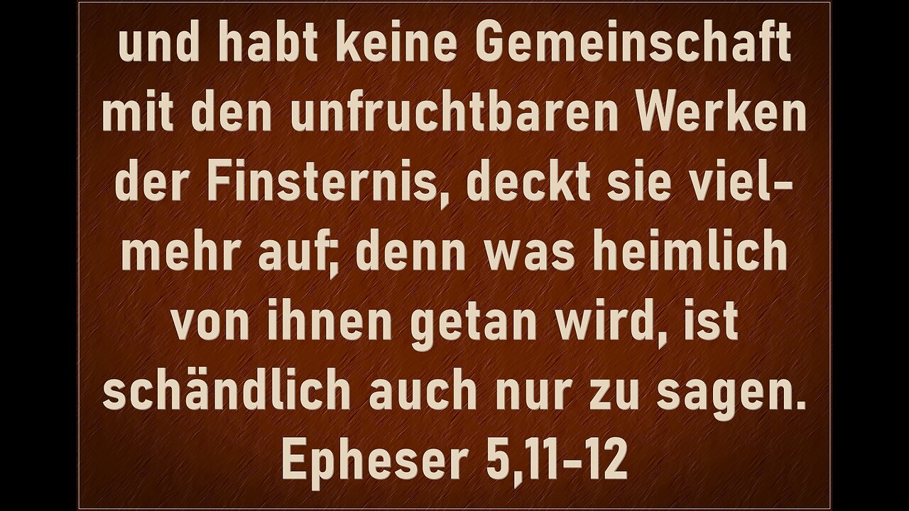 Aufruf an alle Kinder Gottes - Warnt die Geschwister vor den Wölfen, die die Herde nicht verschonen!