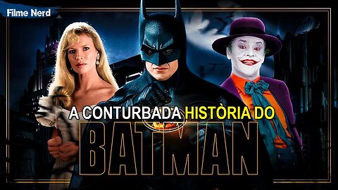 A conturbada história do Batman 1989 Burton! Keaton! Nicolson! Batmania!