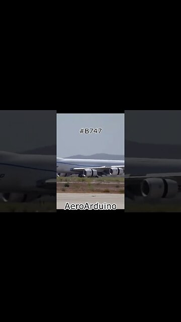 Majestic #B747 Thrust Reverser Open #Aviation #Avgeeks #AeroArduino
