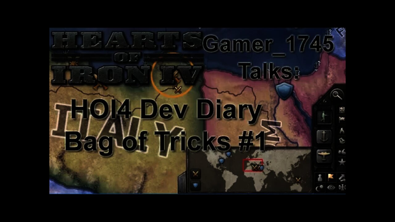 Gamer talks: HOI4 Dev Diary - Bag of Tricks #1
