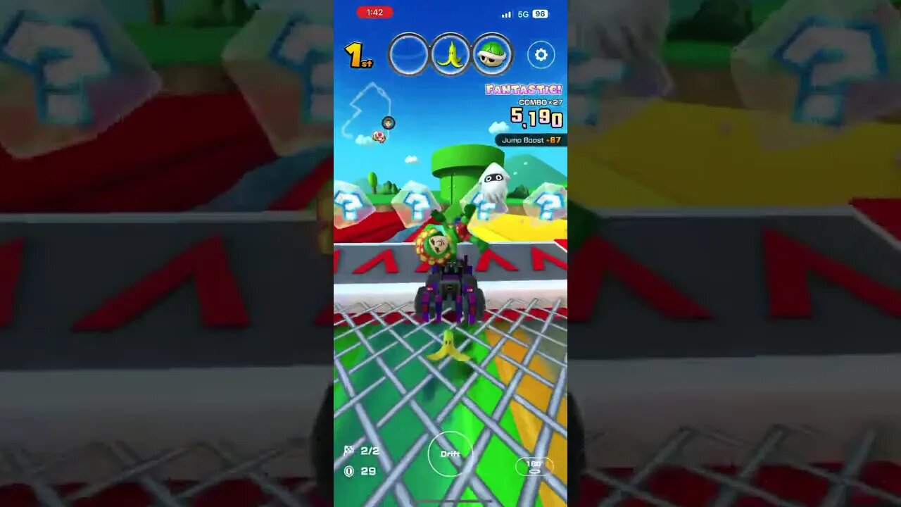 Mario Kart Tour - Today’s Challenge Gameplay (Pipe Tour Day 6)