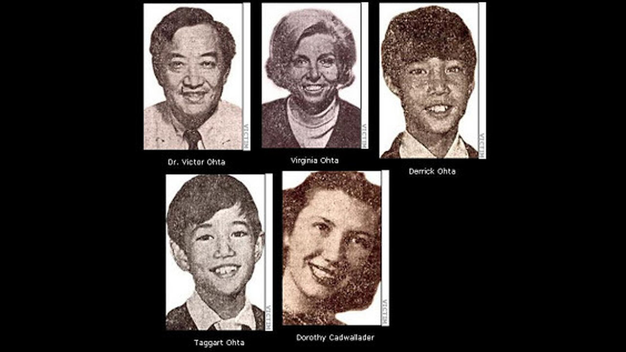 Dr Victor Ohta Family Massacre (Soquel-Santa Cruz County, Oct 19, 1970)