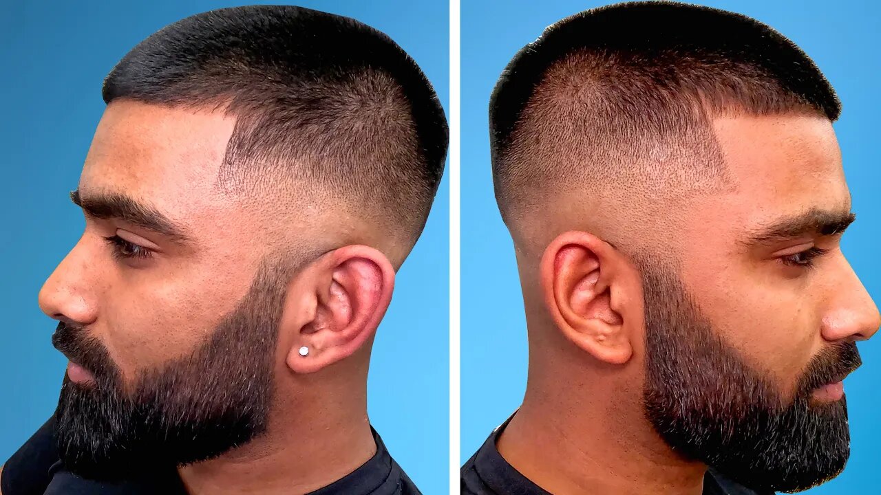 Buzz Cut Fade Tutorial | Step By Step Crew Cut