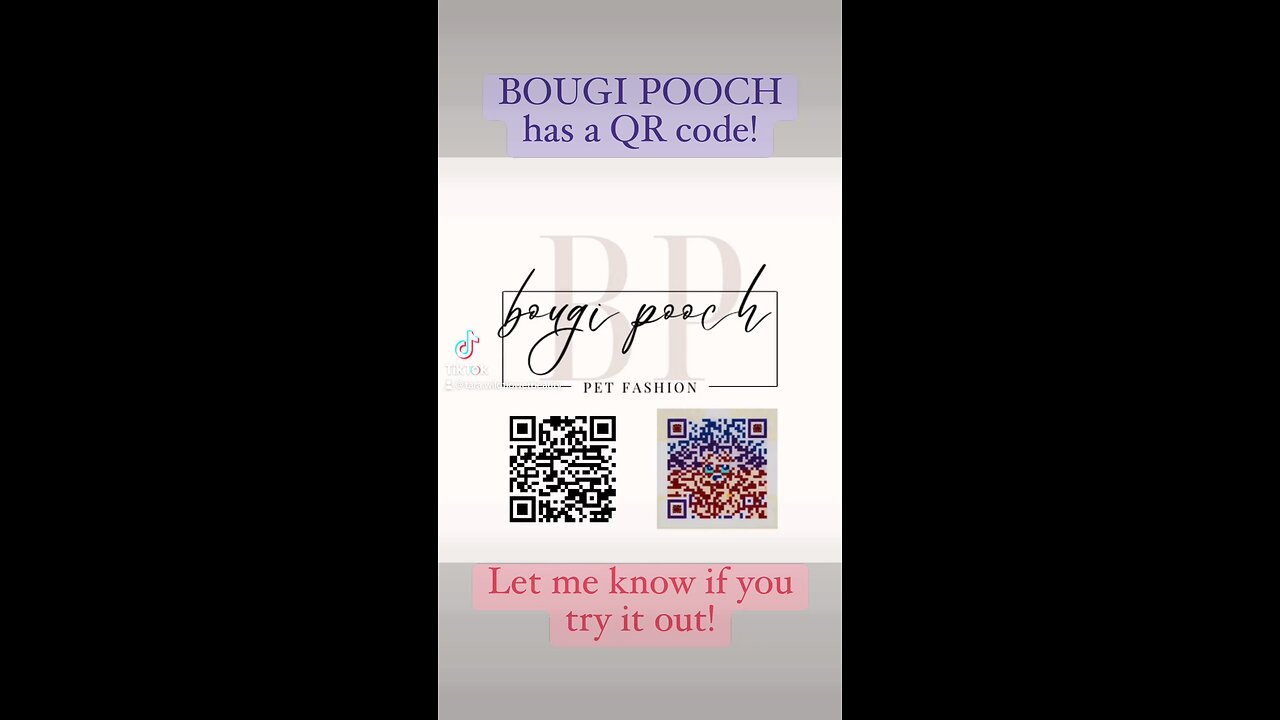 Bougi Pooch QR code