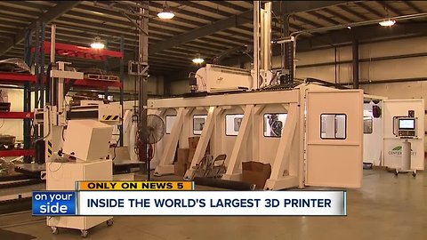 What could be the largest 3D printer in the world may be found right here in Ohio