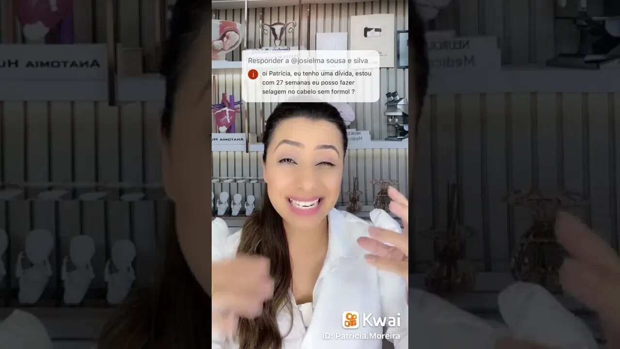 Estou com 27 semanas posso fazer selagem no cabelo sem formal?