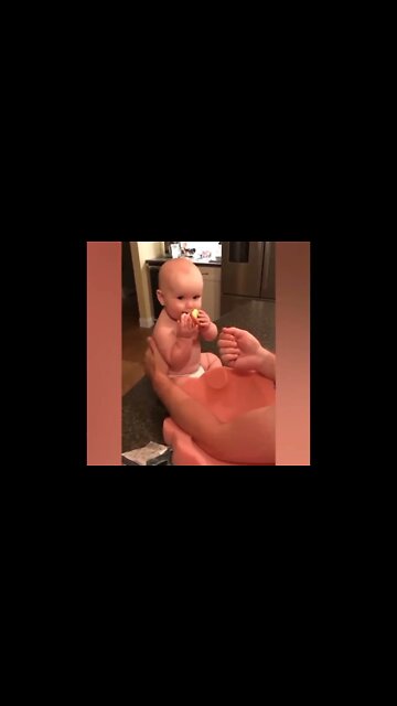 Cute baby Playing
