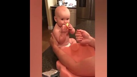 Cute baby Playing