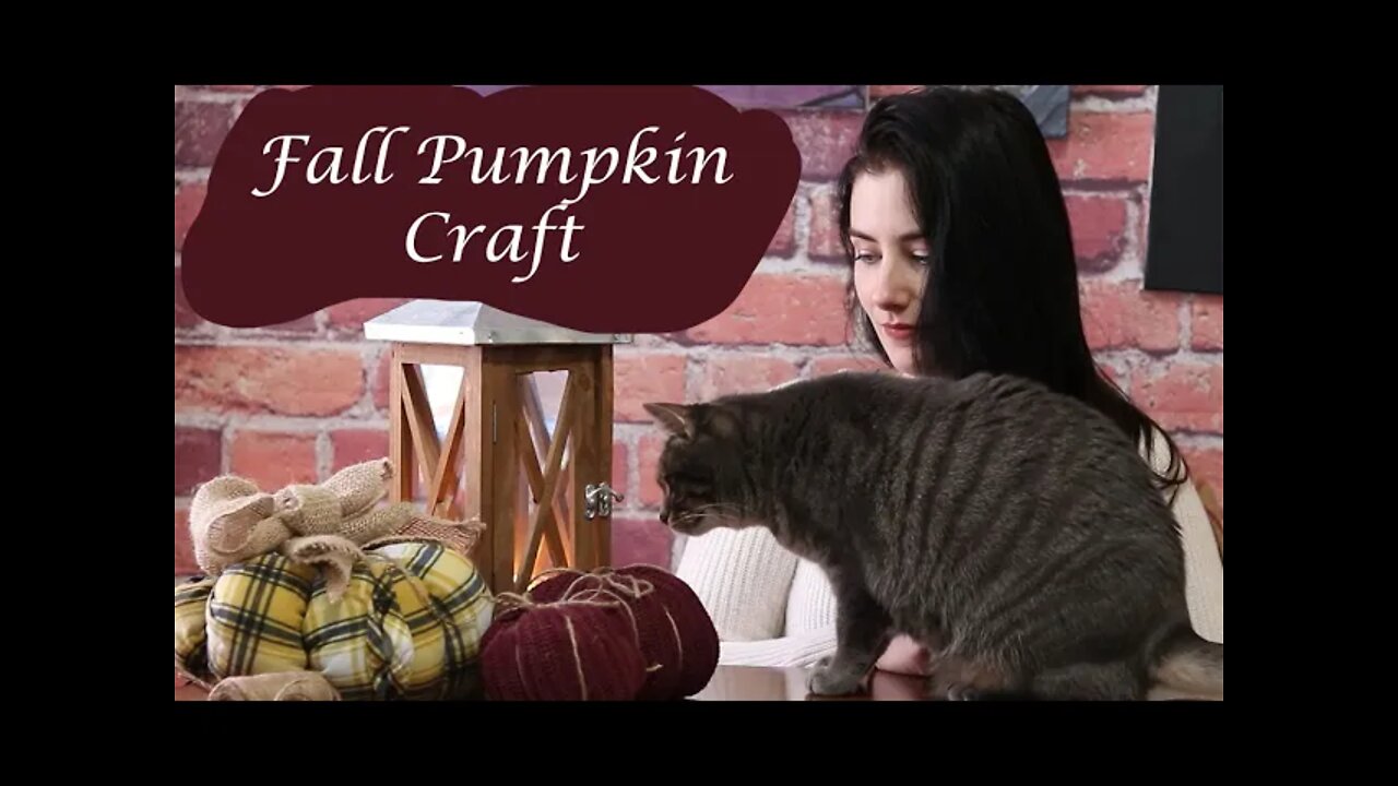 Fall Pumpkin Craft