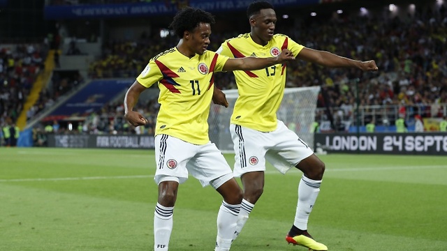 Yerry Mina y Juan Guillermo Cuadrado, protagonistas dentro y fuera de la cancha