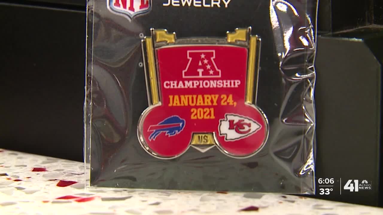 Chiefs AFC Championship gear arrives at KC-area stores