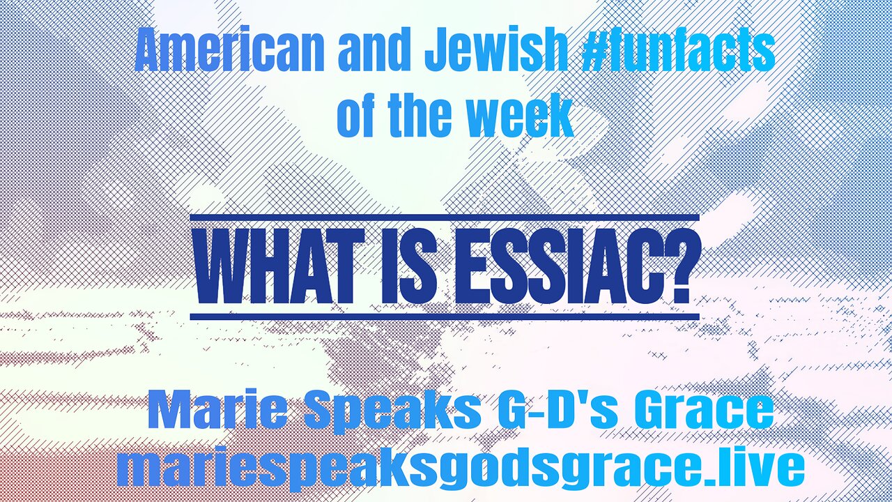 What is Essiac? Why closet to what G-d made is best!