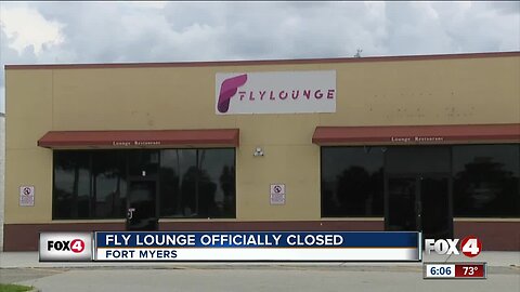 Fly Lounge closed its door