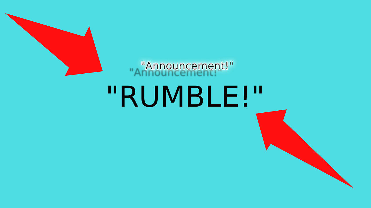 Announcement!"