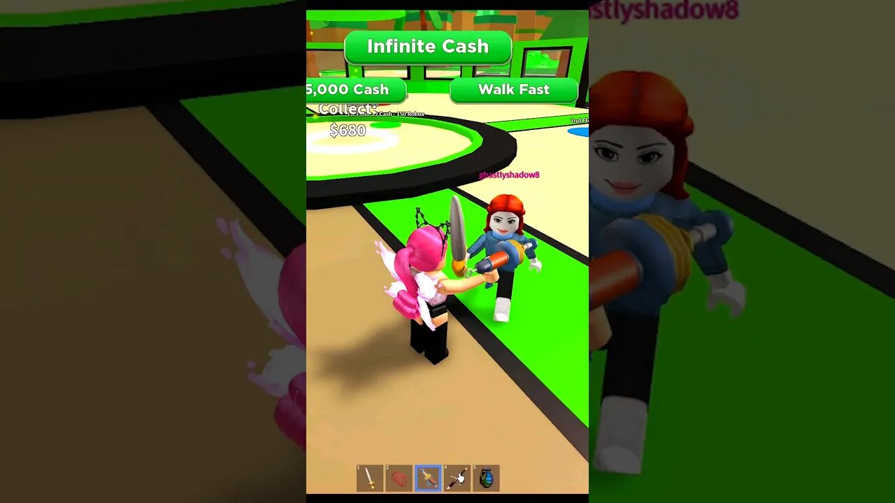 Million Dollar Sword Battle #games #gaming #shorts #gameplay #millionaire #roblox