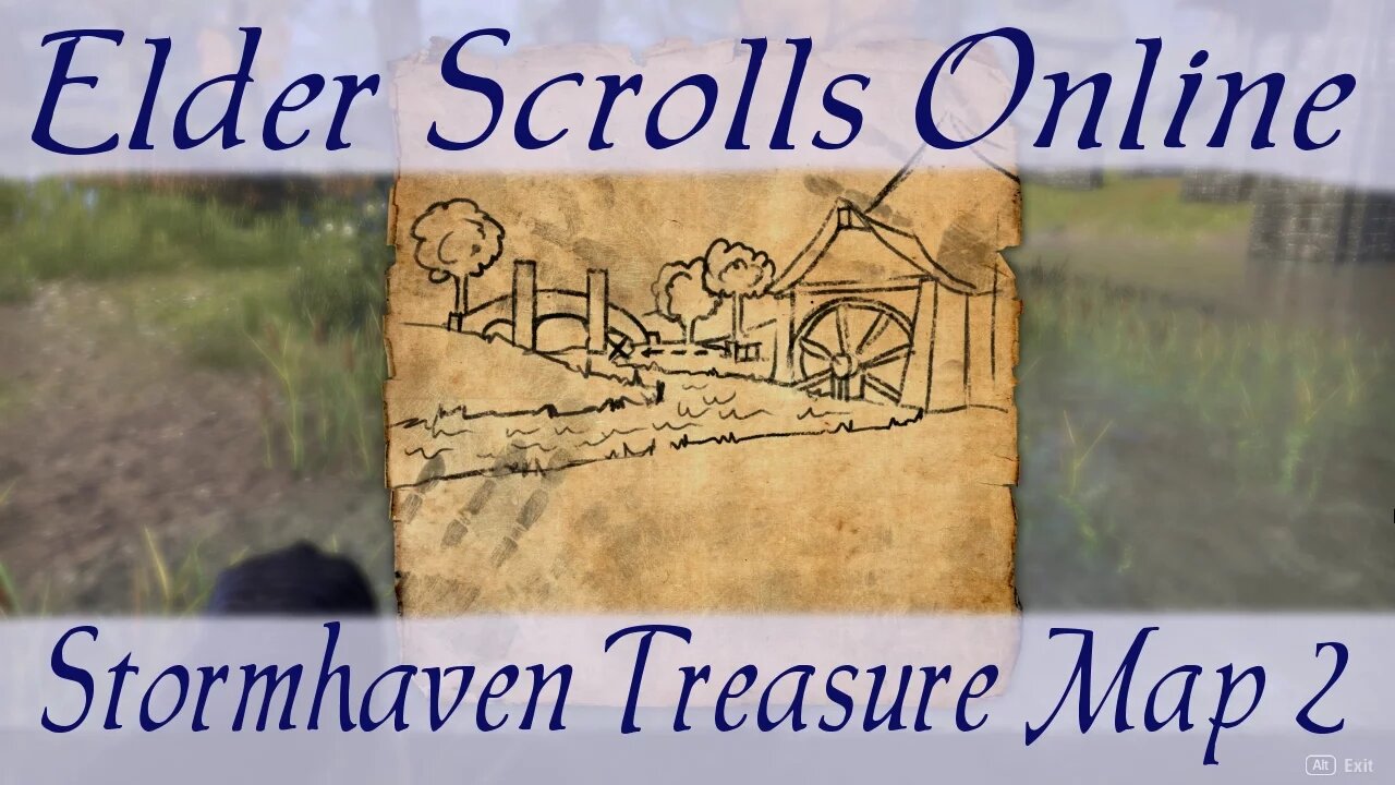 Stormhaven Treasure Map 2 [Elder Scrolls Online ESO]