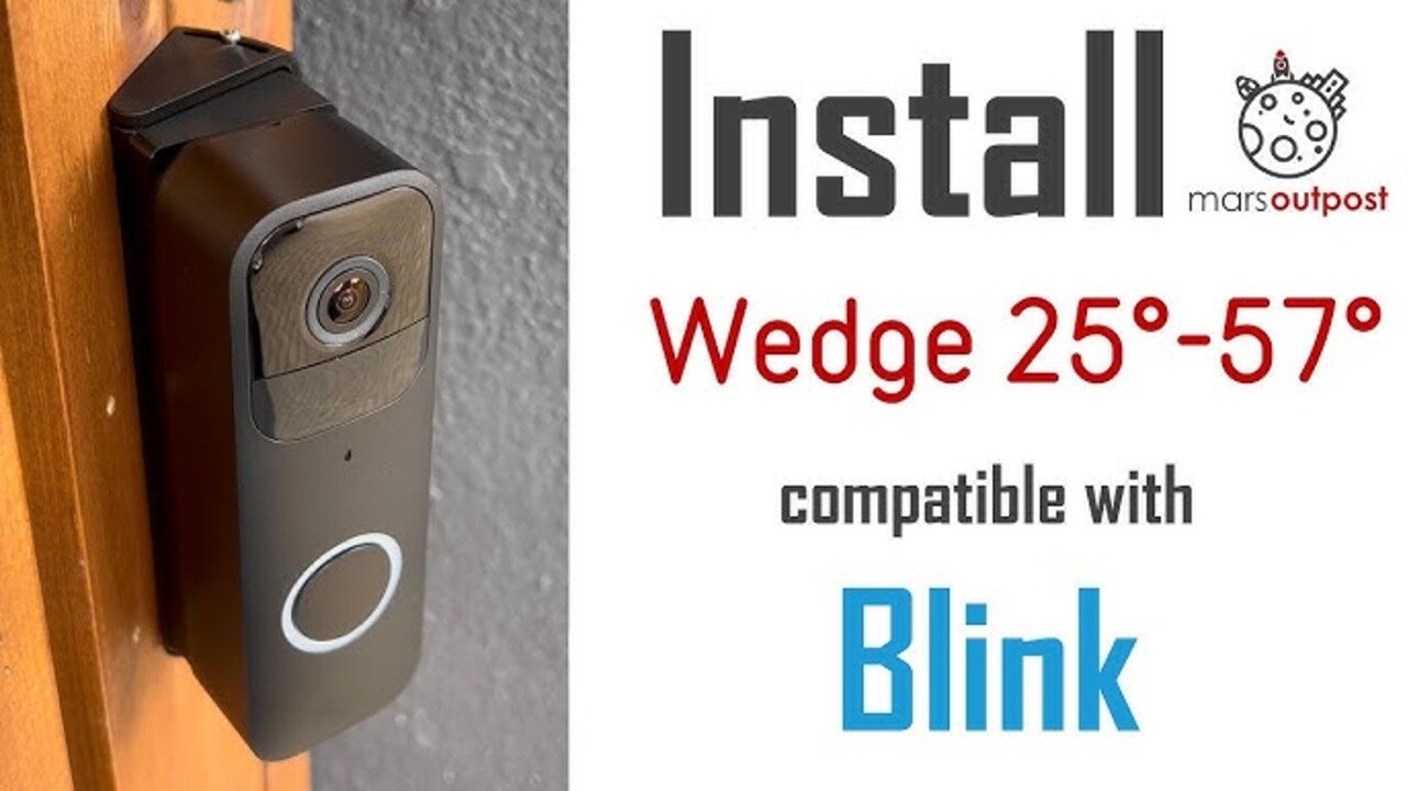 Blink Video Doorbell Wedge Mount