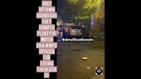 Only uptown dc 640 don’t condone in pigs trying to shit down the block party 😭