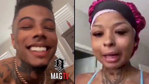 Blueface Makes Chrisean Rock Do His Laundry After She Turnt Up For Her 23rd B-Day! 🧺