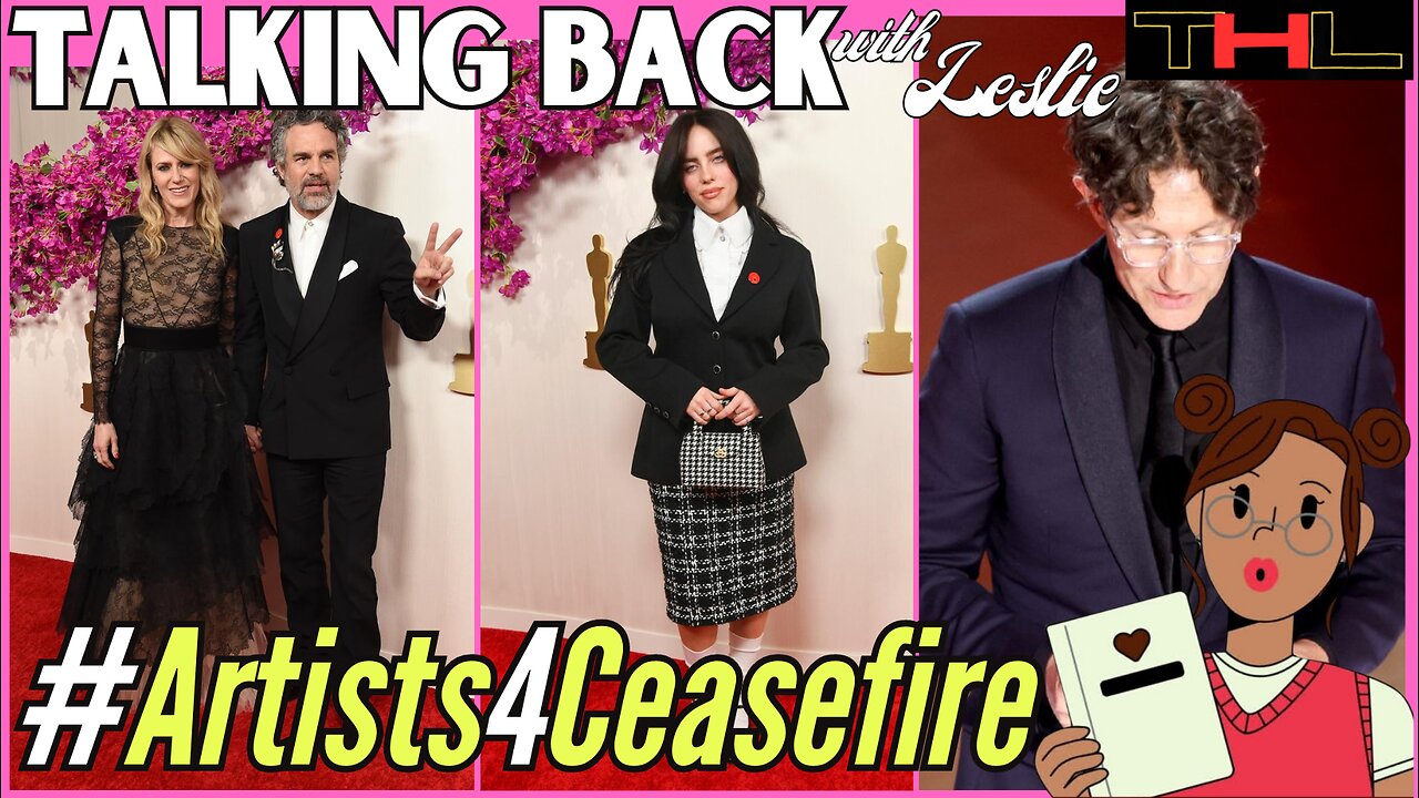 Talking Back with Leslie | Free Speech, Protesting the OSCARS & Having COVID Courage