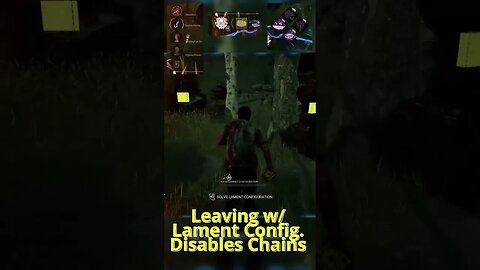Leaving with Lament Config #dbd #deadbydaylight #deadbydaylightsurvivors #dbdmoments